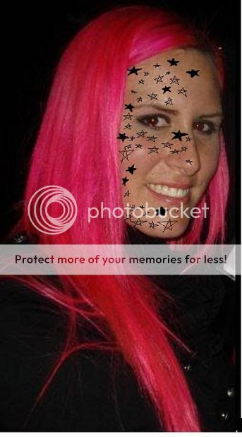 fairy dust tattoos. on my face and fairy dust!